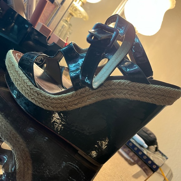 Christian Louboutin Wedges -size 38 - Picture 2 of 12